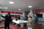 阳信县举办尼山书院《孔子讲学图》笔会